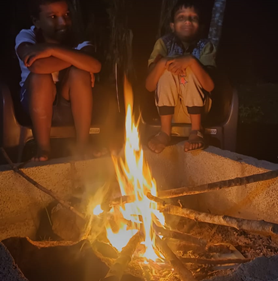 Enjoy the Kollihills chill climate with Campfire from BNS Village Resort
